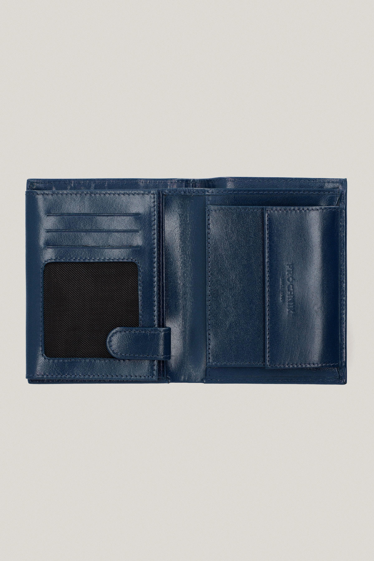 Portfel Skórzany Granatowy PM4