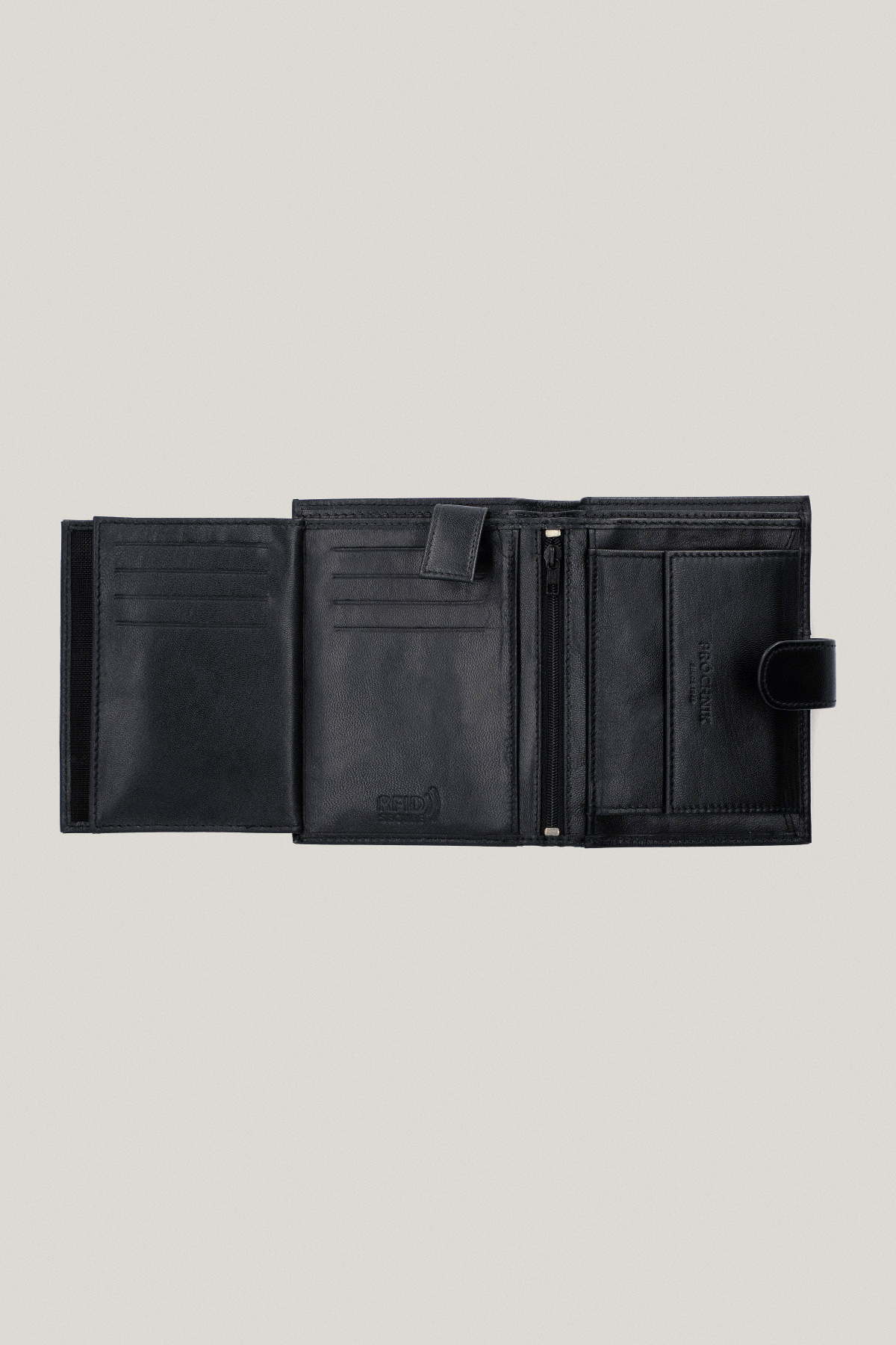 Portfel Skórzany Czarny PM5