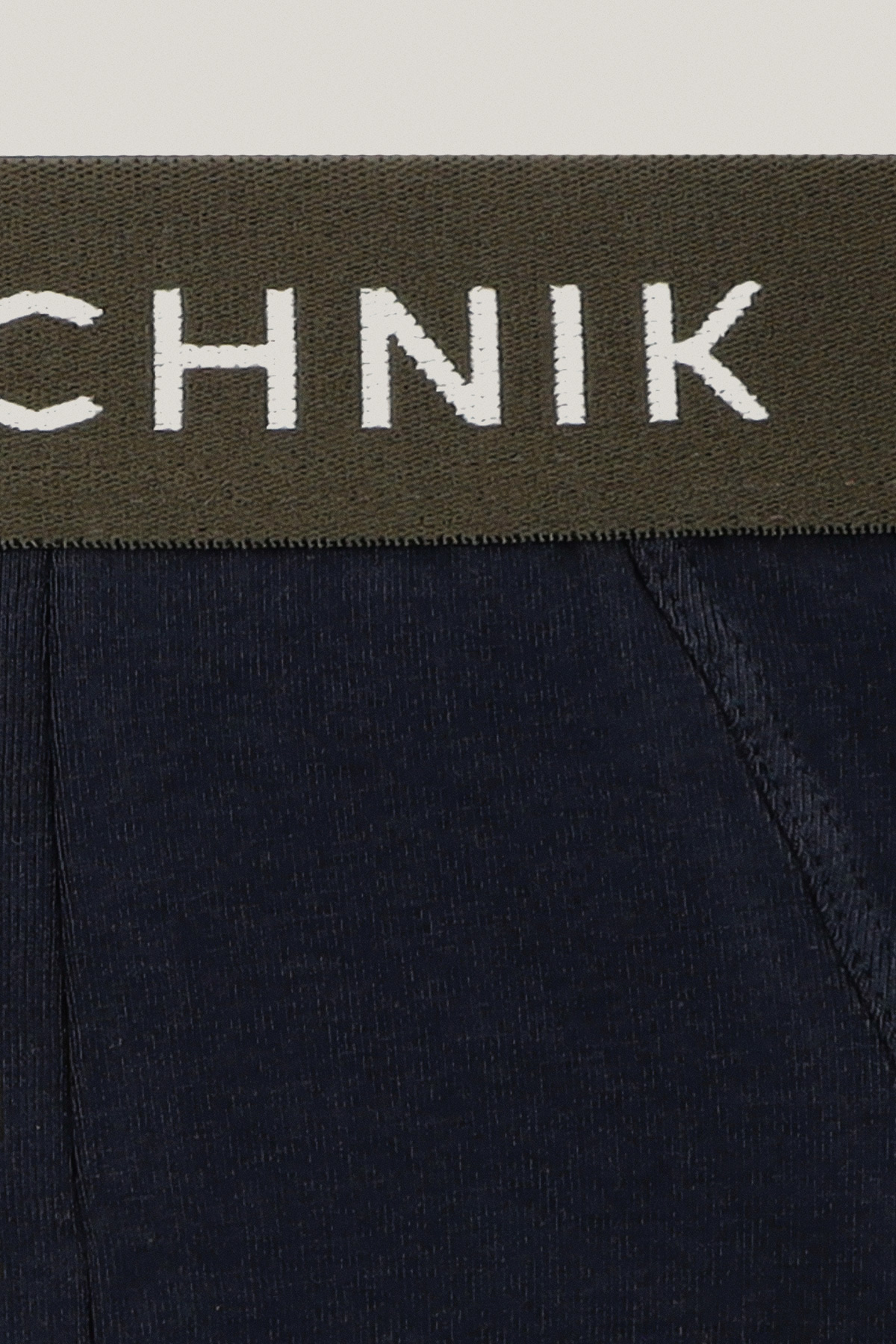 Zestaw 3 Par Granatowych Slipów z Bawełną PM2