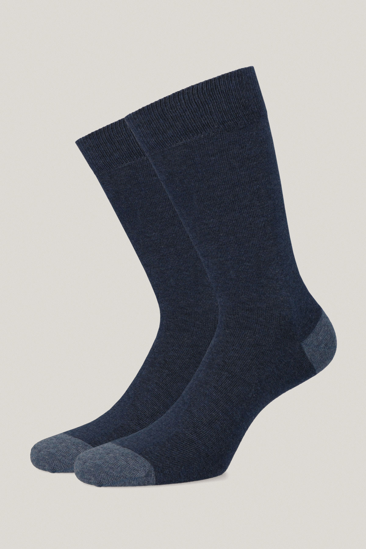 Zestaw 5 Par Wysokich Skarpet Gładkich i We Wzory PM10