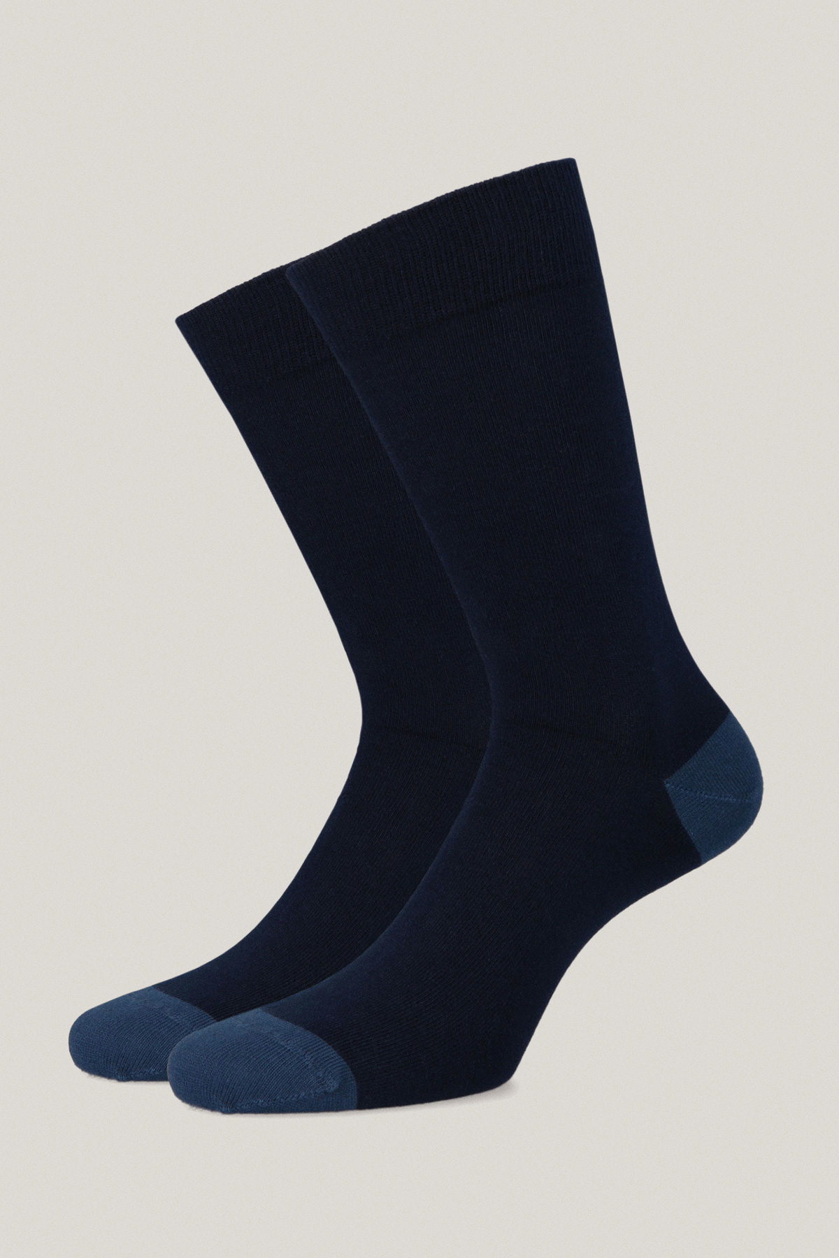 Zestaw 5 Par Wysokich Skarpet Gładkich i We Wzory PM12