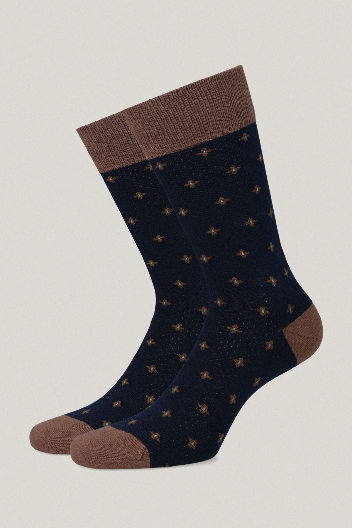 Zestaw 3 Par Wysokich Skarpet We Wzory PM7