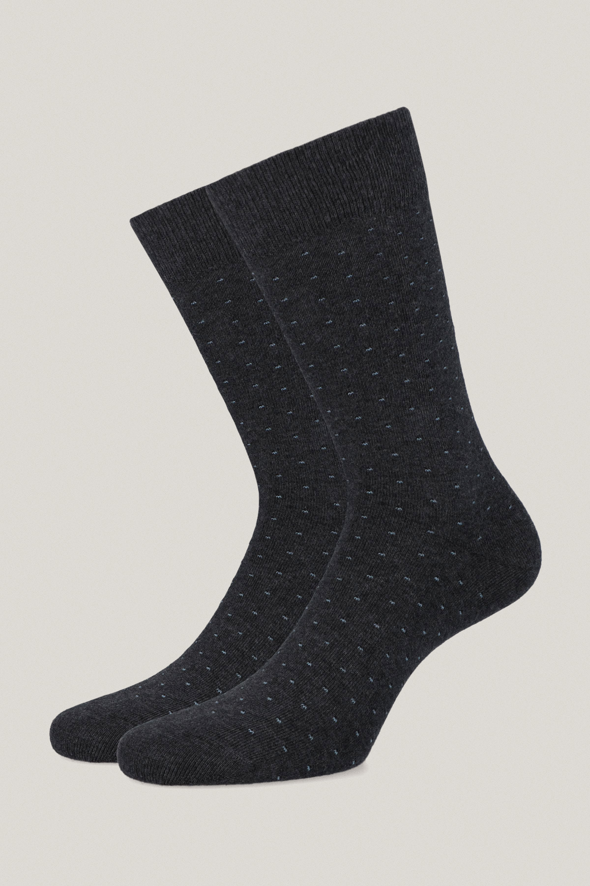 Zestaw 5 Par Wysokich Skarpet Gładkich i We Wzory PM8