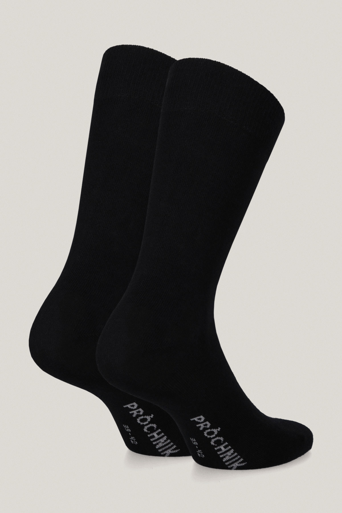 Zestaw 5 Par Wysokich Skarpet Gładkich i We Wzory PM11