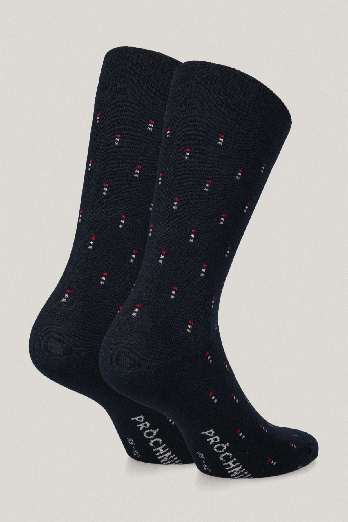 Zestaw 3 Par Wysokich Skarpet We Wzory PM3