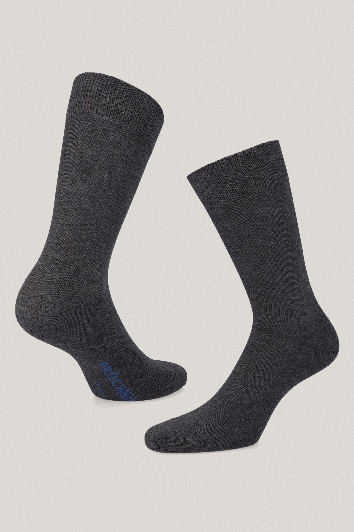 Zestaw 5 Par Wysokich Skarpet Gładkich PM9