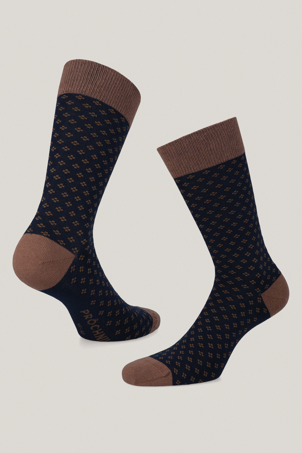 Zestaw 3 Par Wysokich Skarpet We Wzory PM7