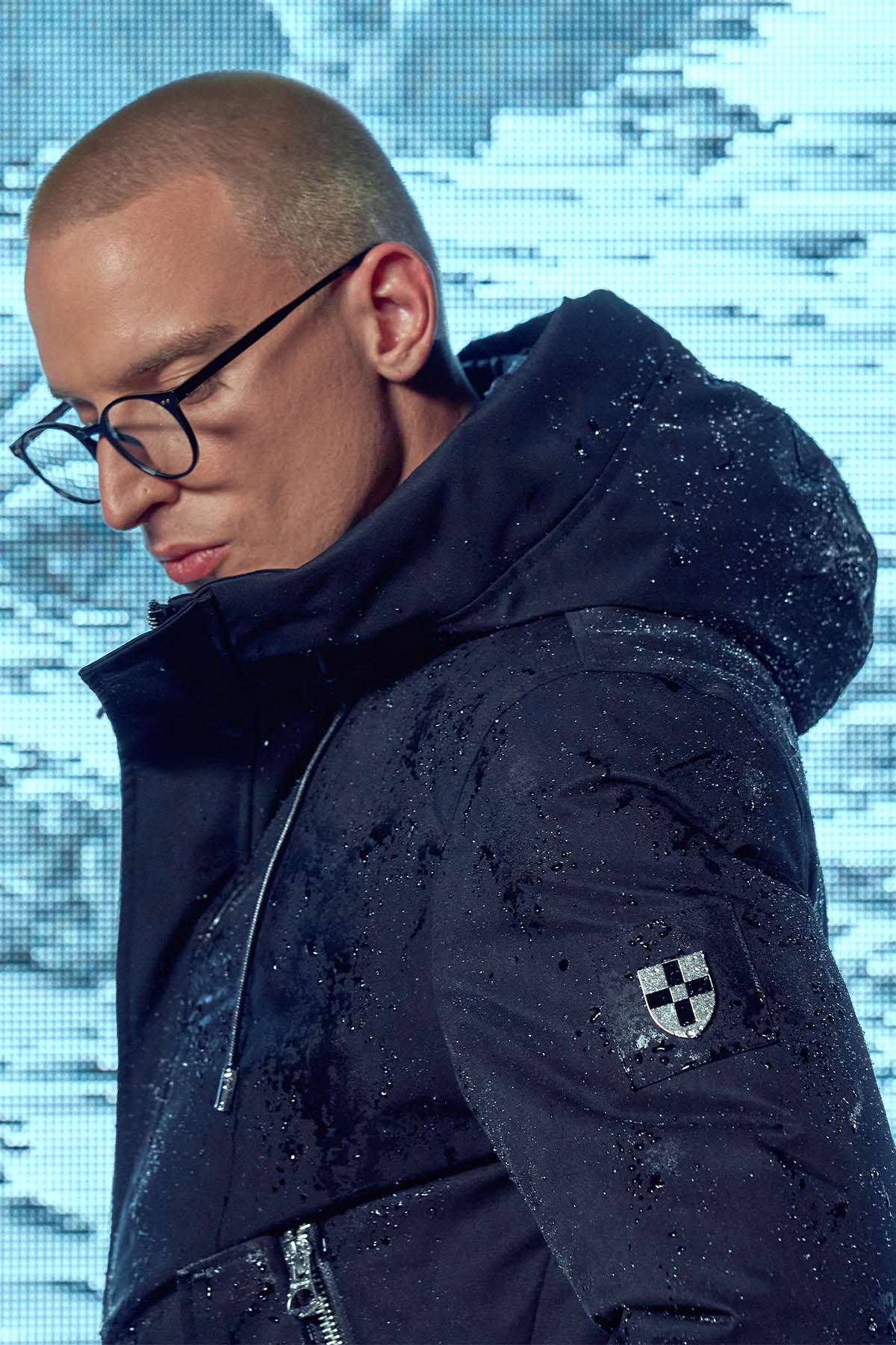 Techniczna Kurtka Puchowa z Certyfikatem NFT Czarna PM1