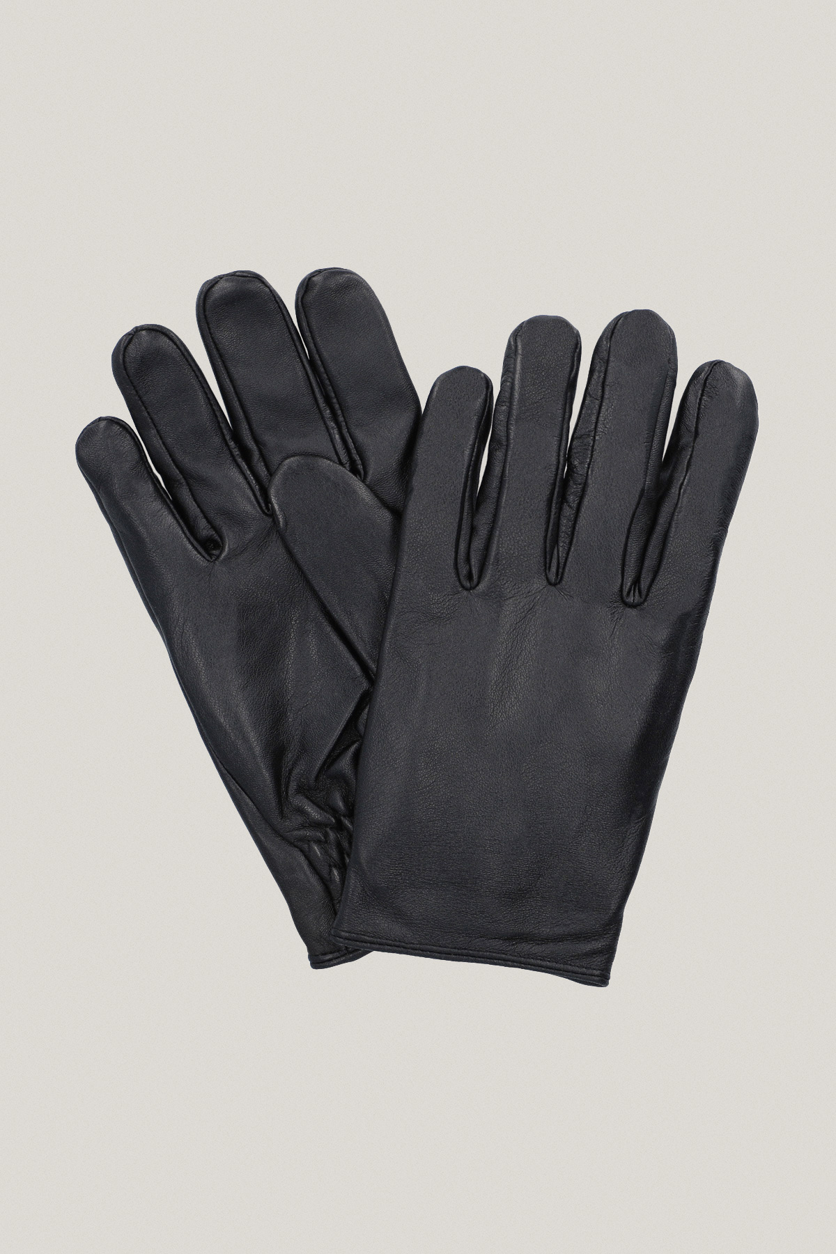 Rękawiczki Skórzane Czarne Touch Screen PM1