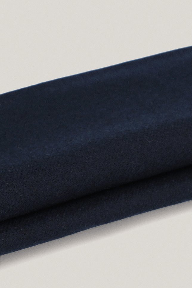 Szal Gładki Granatowy PM21