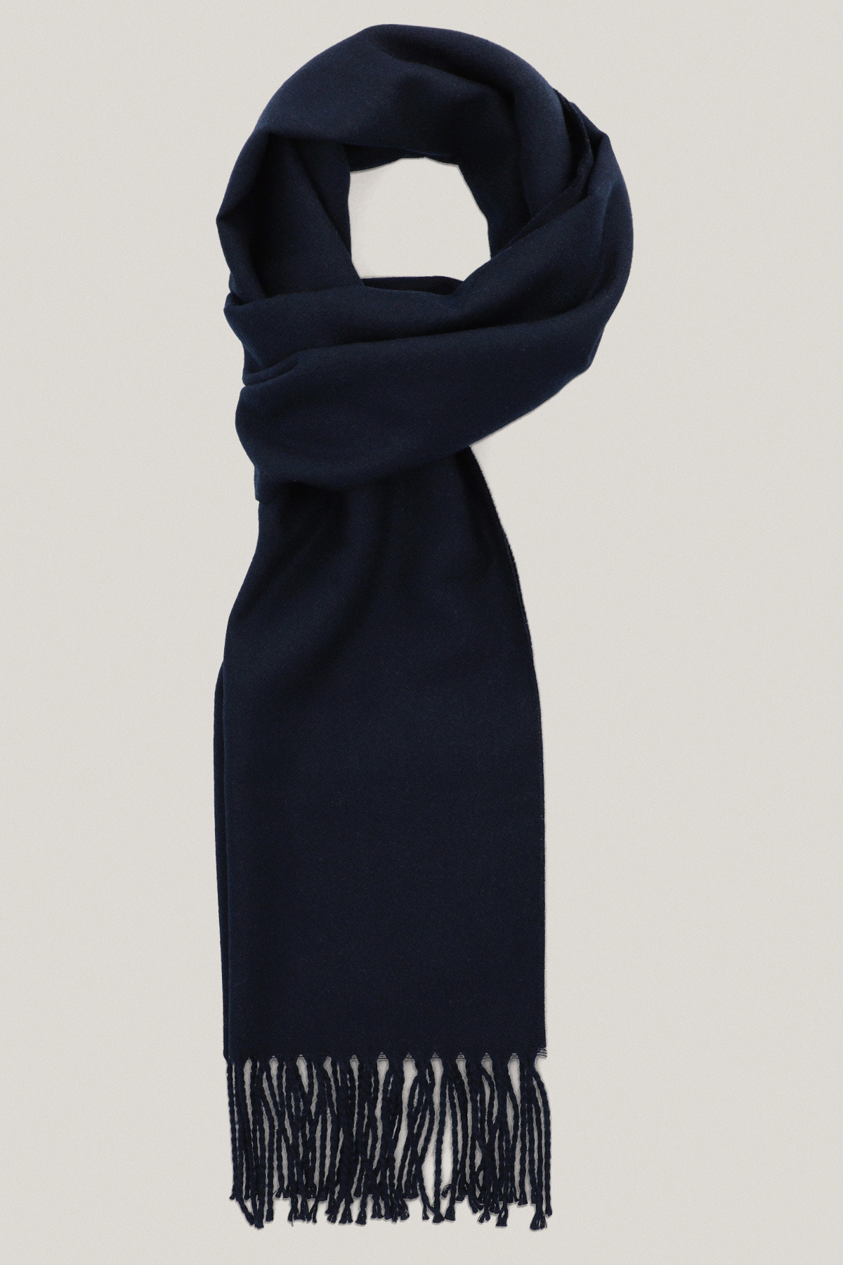 Szal Gładki Granatowy PM21