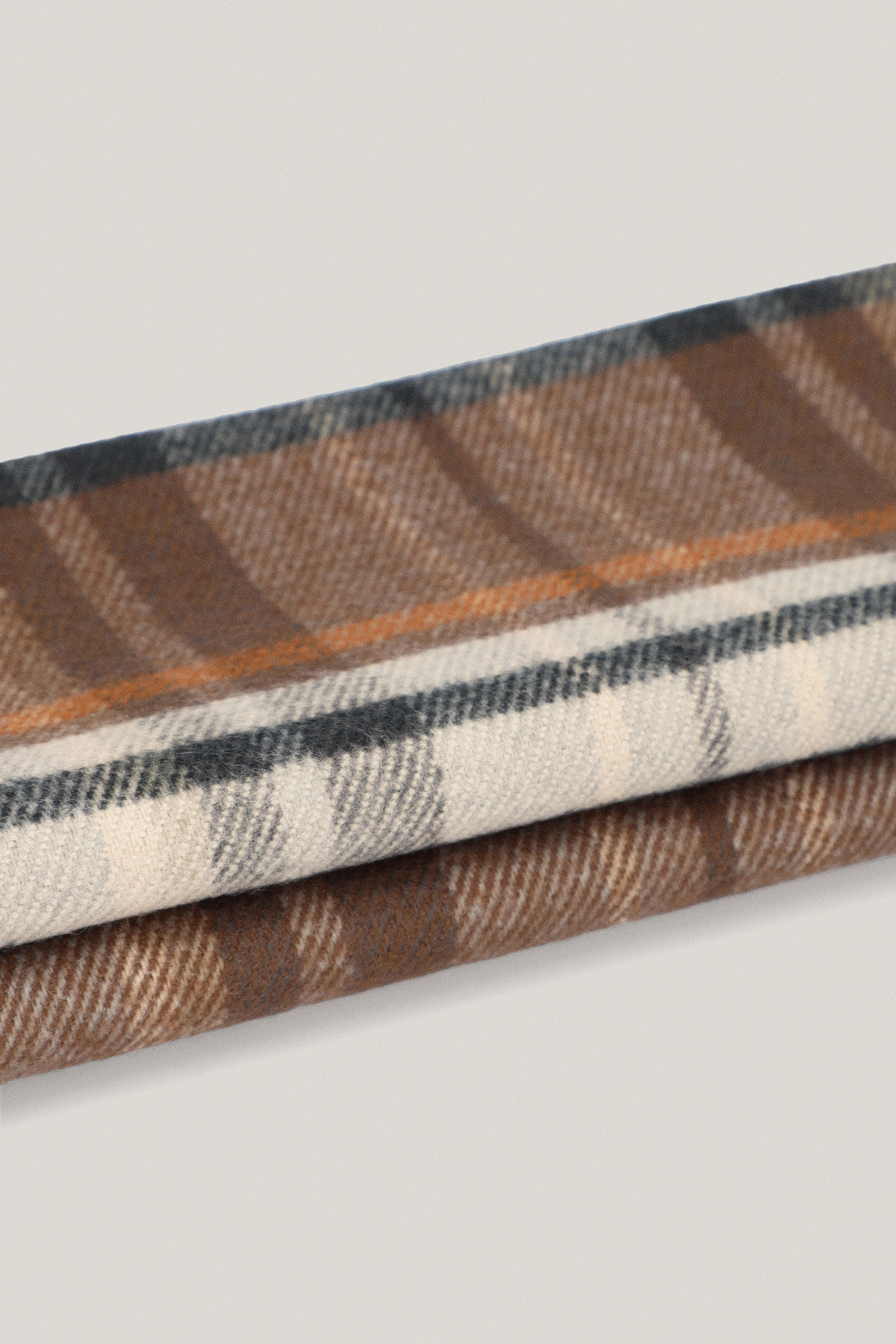 Zestaw Rękawiczki Czarne Plus Szal w Kratę