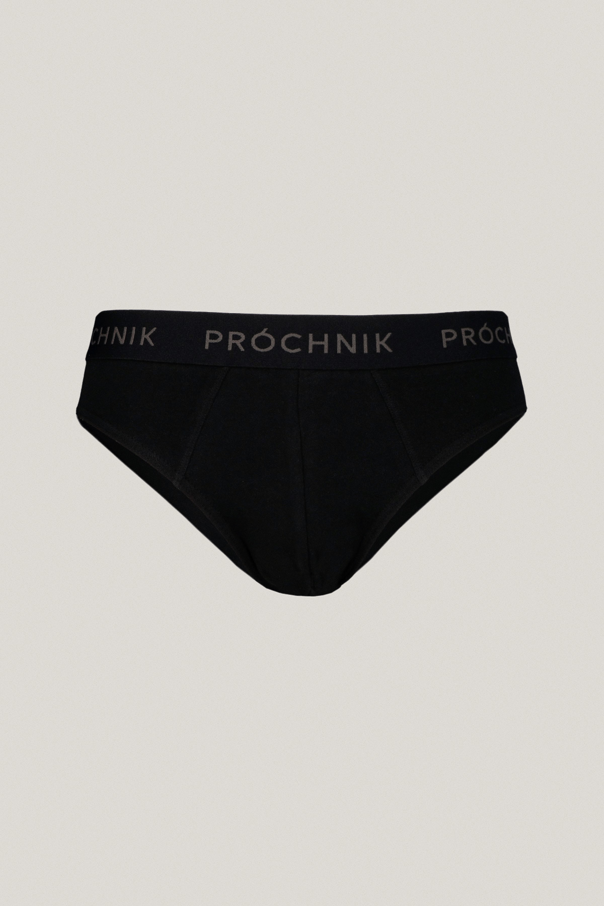 Zestaw 3 Par Czarnych Slipów z Bawełną PM1