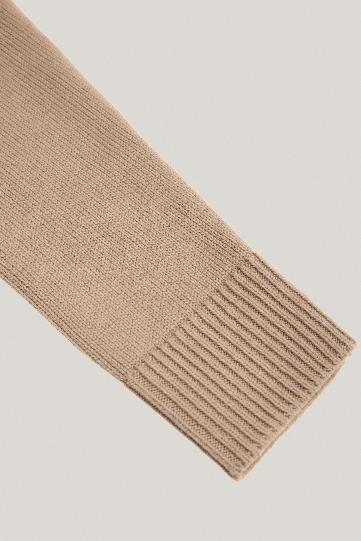 Sweter Rozpinany Beżowy z Bawełny PM15