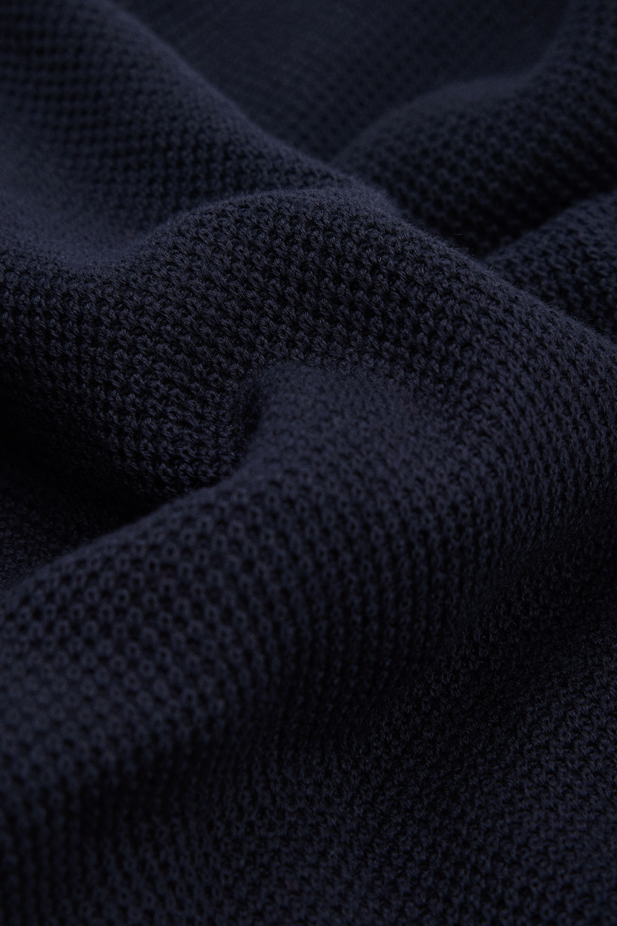 Sweter Rozpinany Ciemnogranatowy z Bawełny PM14