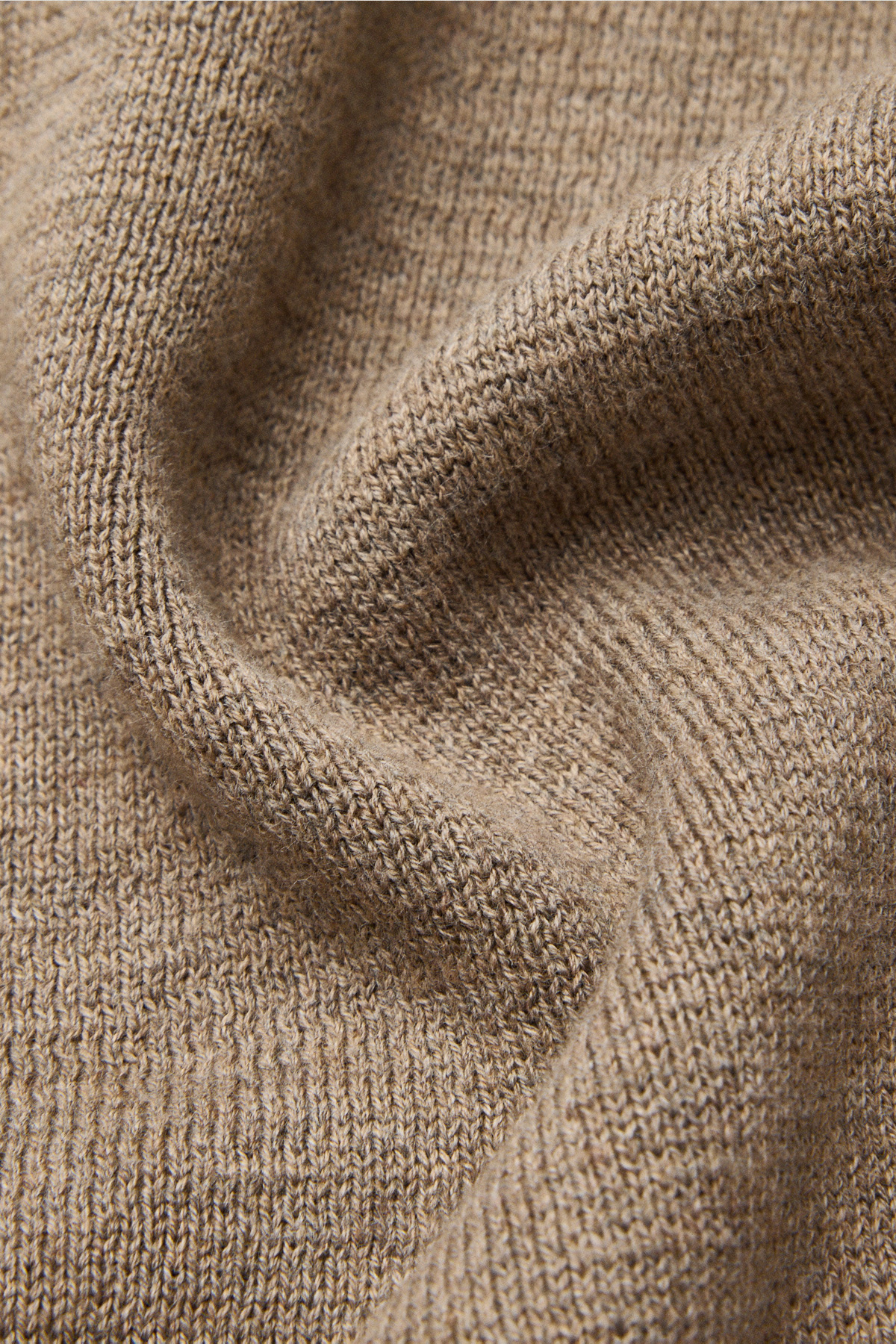 Sweter Beżowy Bawełniany Rozpinany PM18
