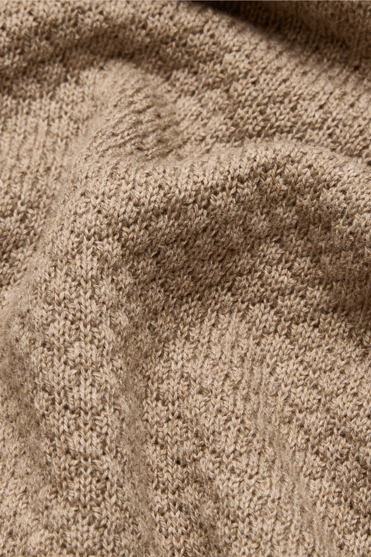 Sweter Beżowy Bawełniany O-neck PM17