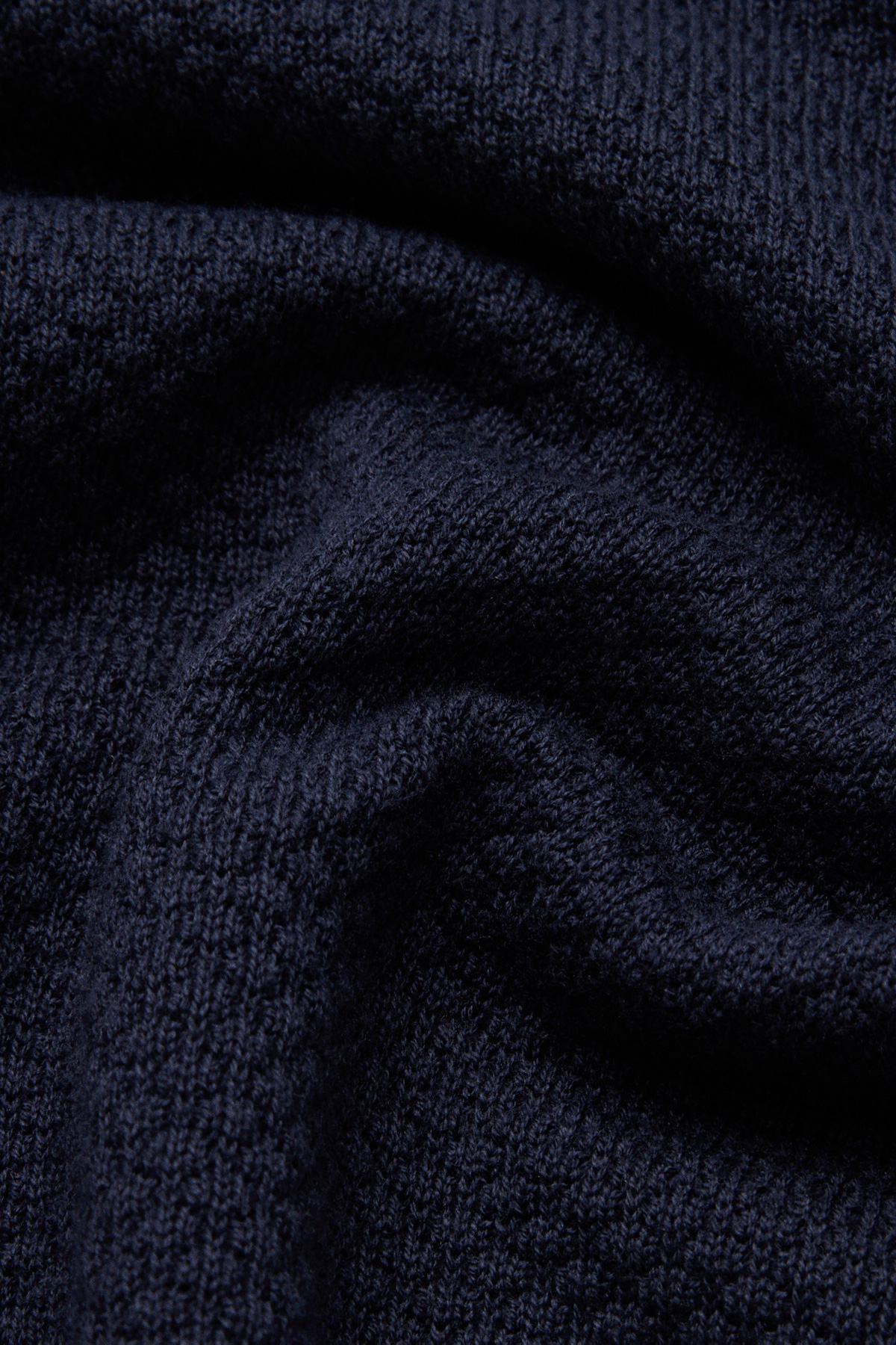Sweter Granatowy Bawełniany O-neck PM17