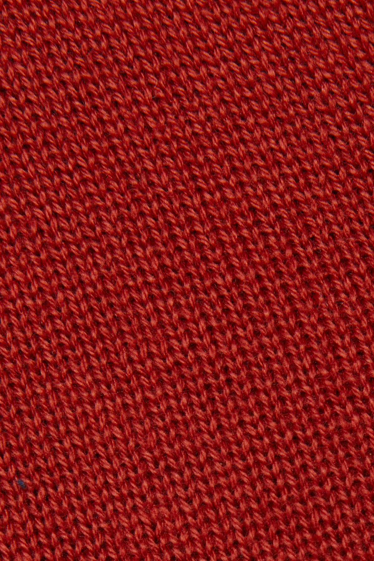 Sweter Ceglasty Bawełniany V-neck PM6