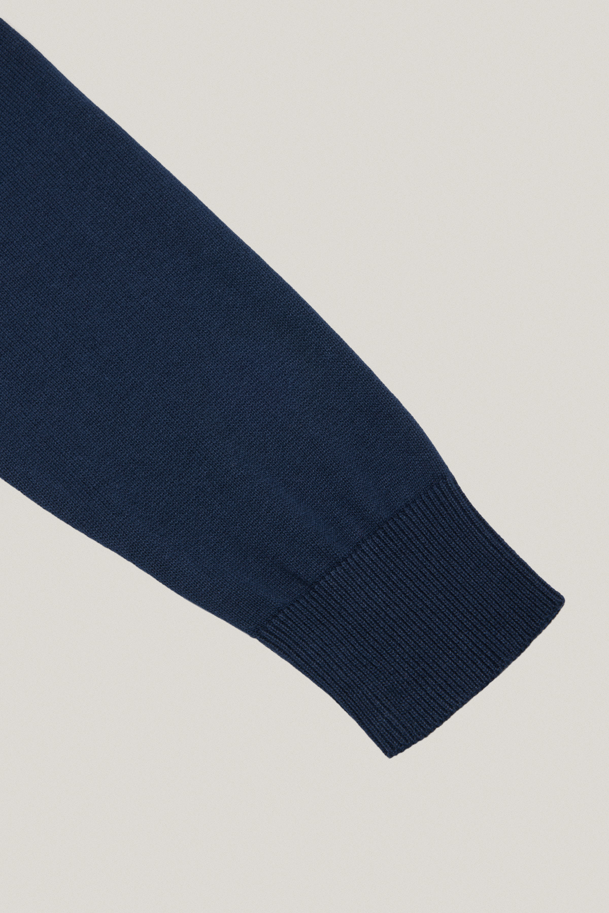 Sweter Granatowy Bawełniany O-neck PM5