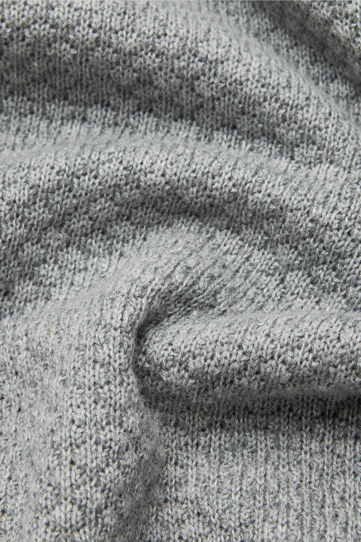 Sweter Szary Bawełniany O-neck PM17