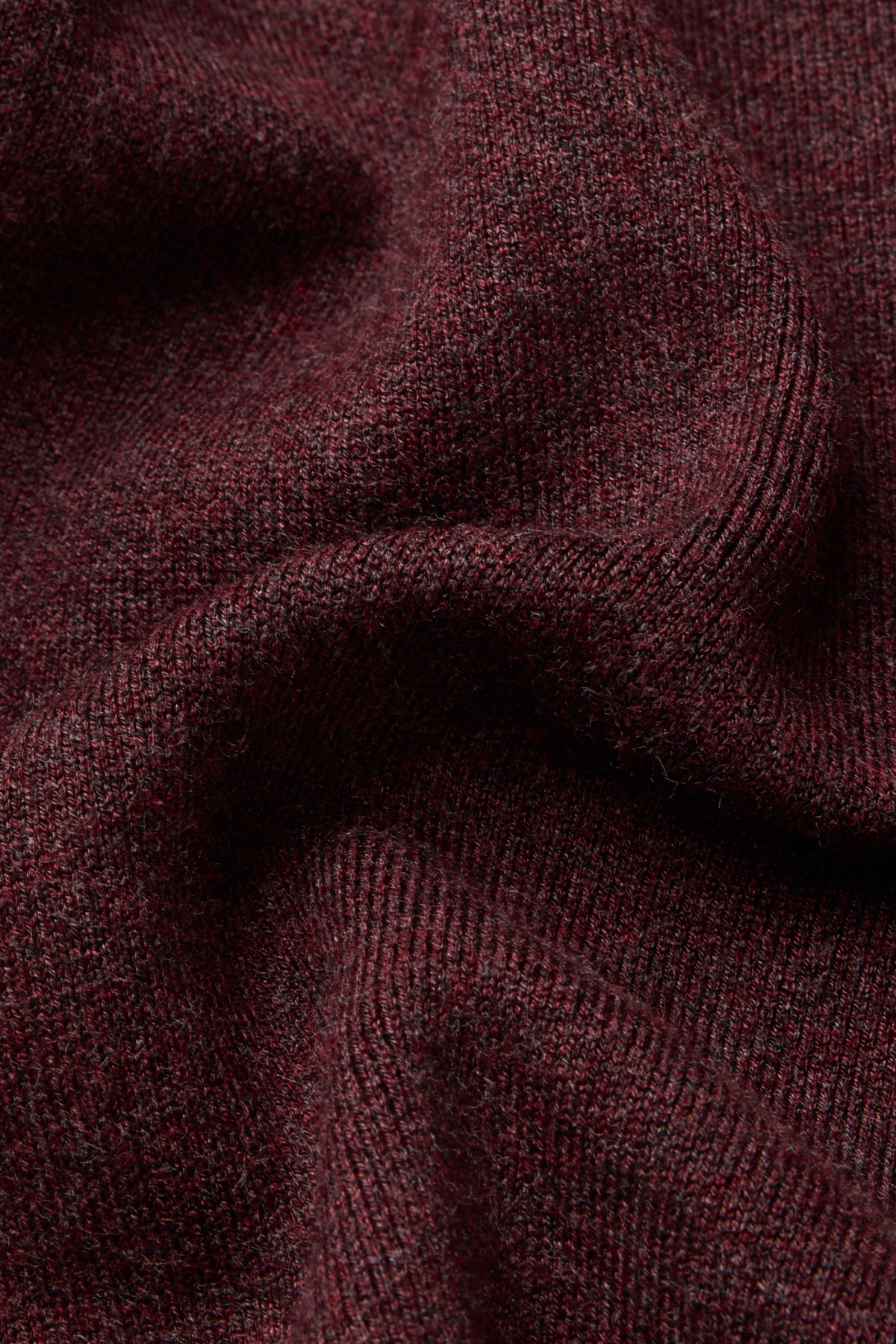 Sweter Bordowy z Wiskozą Rozpinany PM19