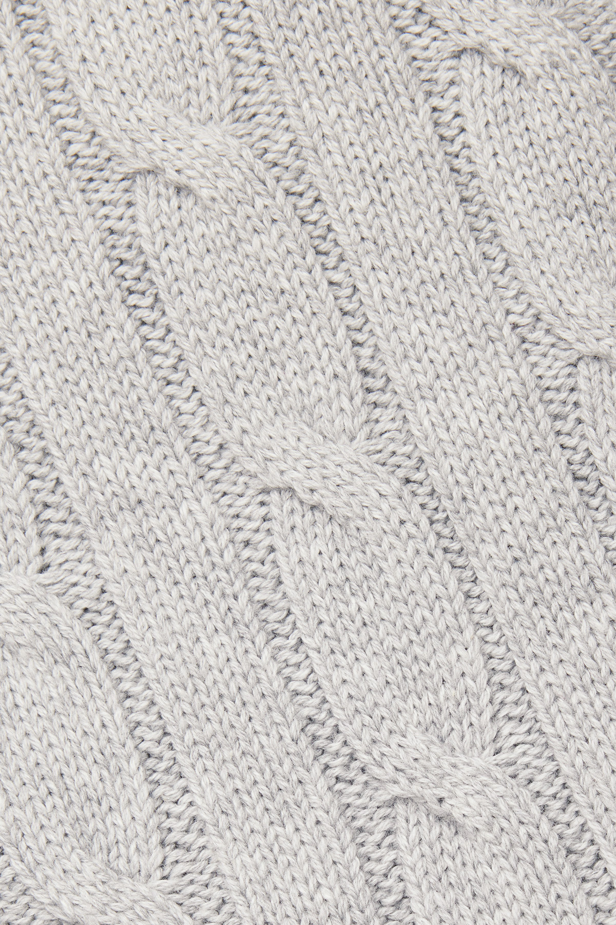 Sweter Rozpinany Szary z Bawełny PM9