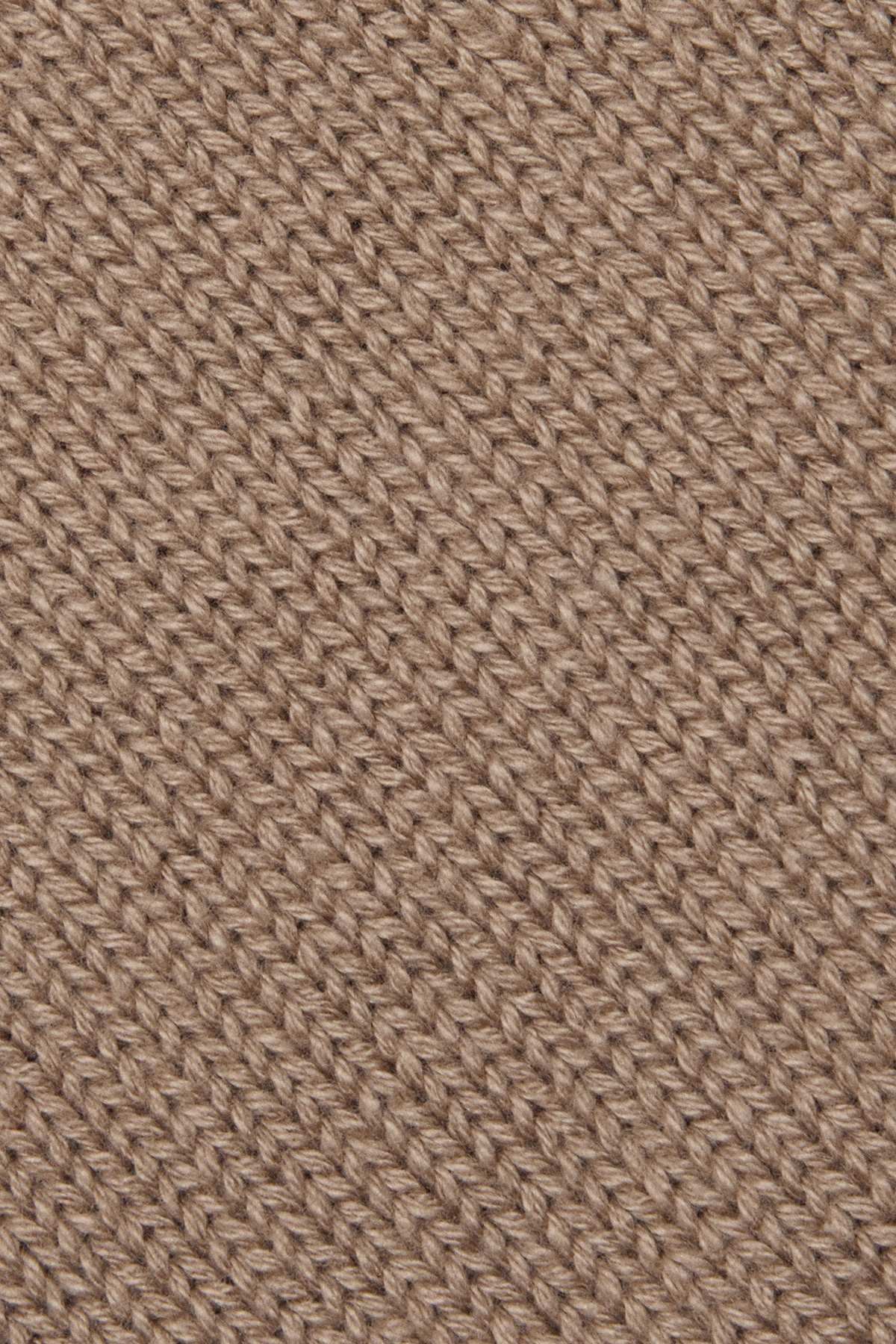 Sweter Rozpinany pod Szyją Beżowy z Bawełny PM10