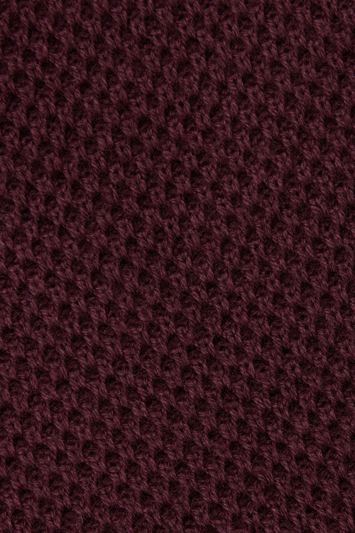 Sweter Rozpinany Bordowy z Bawełny PM11