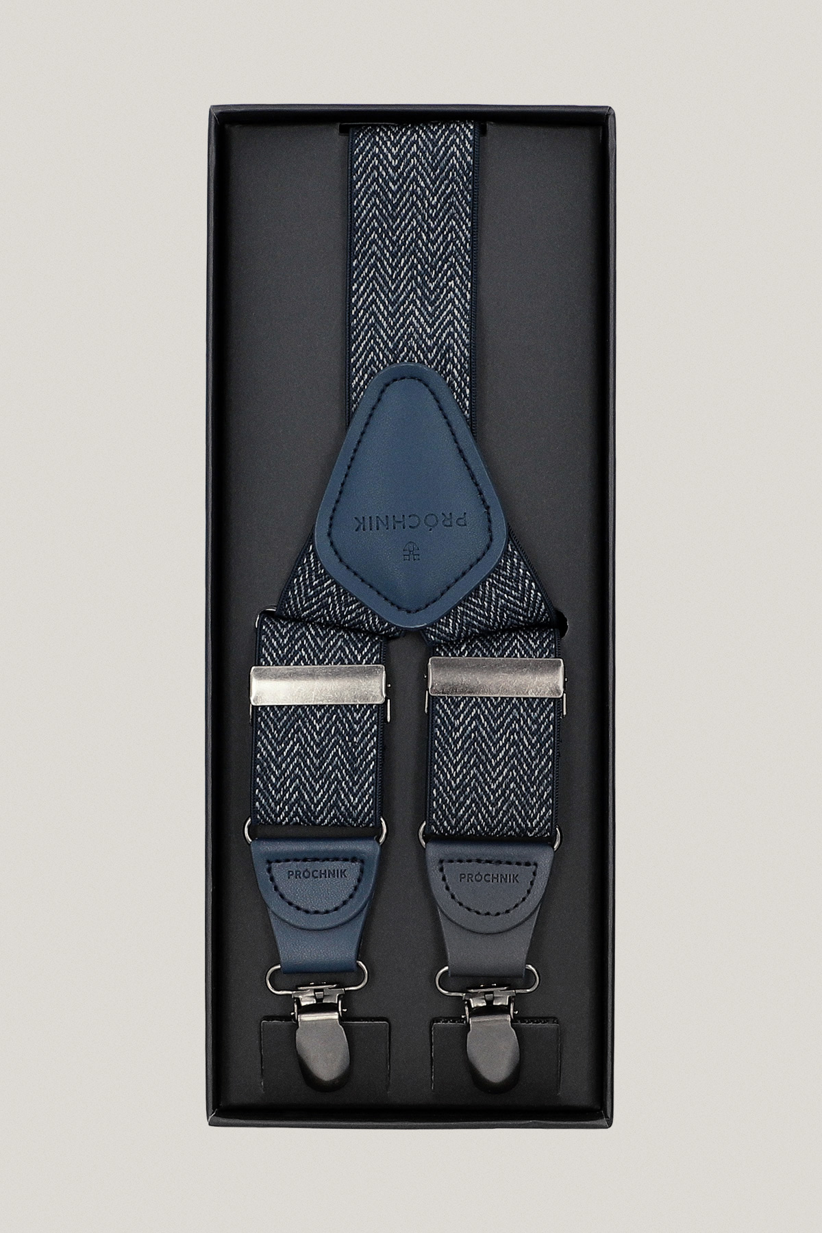 Szelki Granatowe w Jodełkę PM2