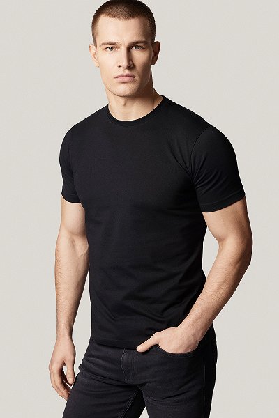 Zestaw 2 T-shirtów Bawełnianych Biały i Czarny PM6