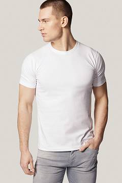 T-shirt Biały Bawełniany PM6