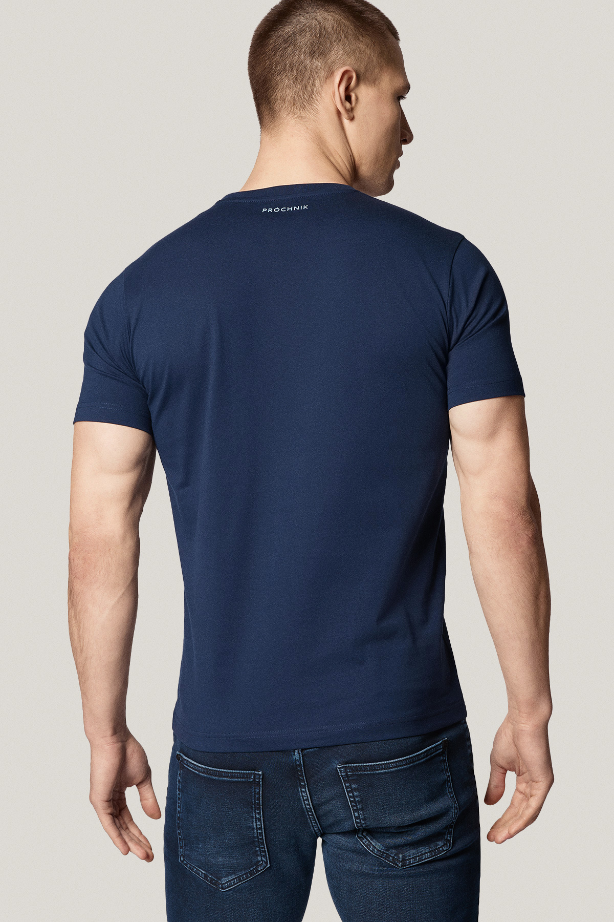 Zestaw 2 T-shirtów Bawełnianych Czarny i Granatowy PM6