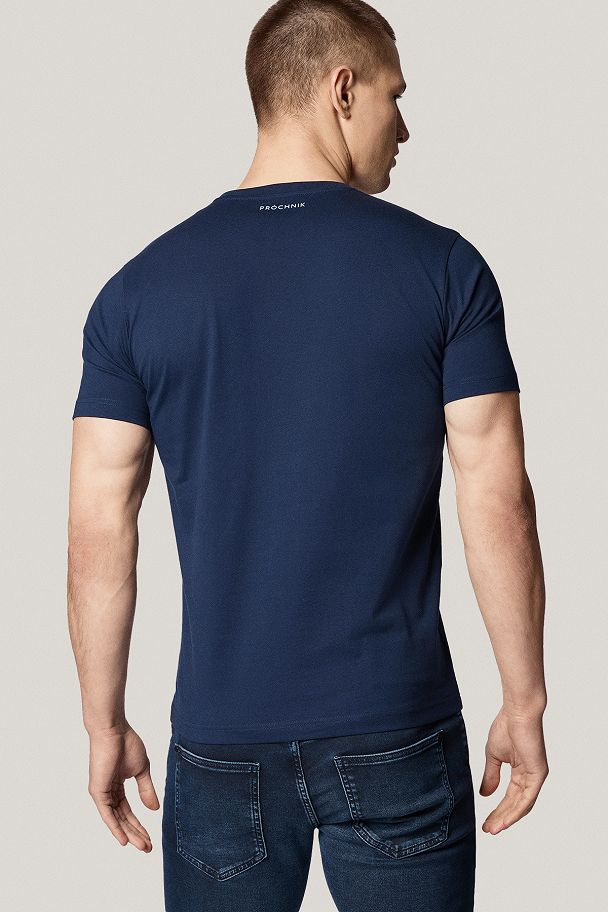 Zestaw 2 T-shirtów Bawełnianych Czarny i Granatowy PM6